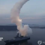 North Korean destroyer cruise missiles