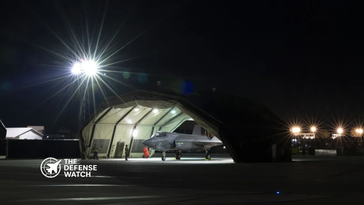 RAF F-35B combat kill