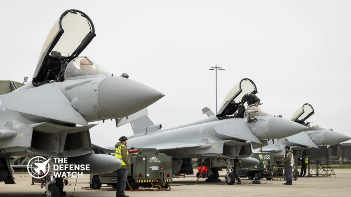 UK RAF Typhoons deploy to Qatar