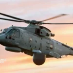 UK Royal Navy Crowsnest AEW helicopter