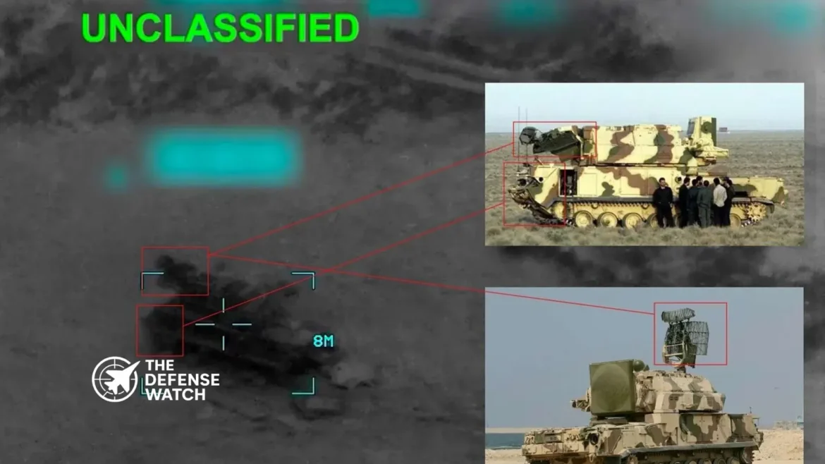 U.S. airstrike Tor-M1 Iran