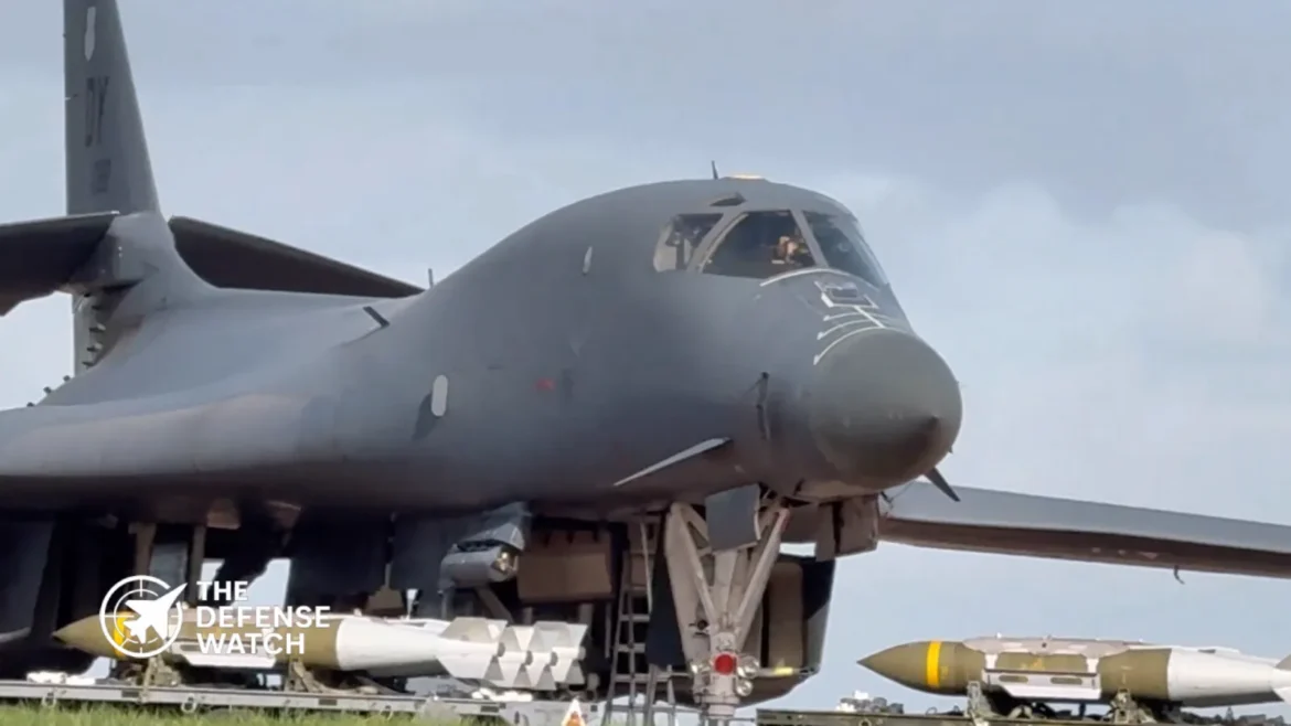 US B 1B bombers Iran