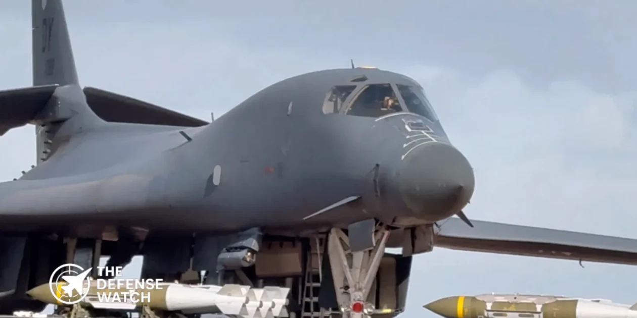 US B 1B bombers Iran