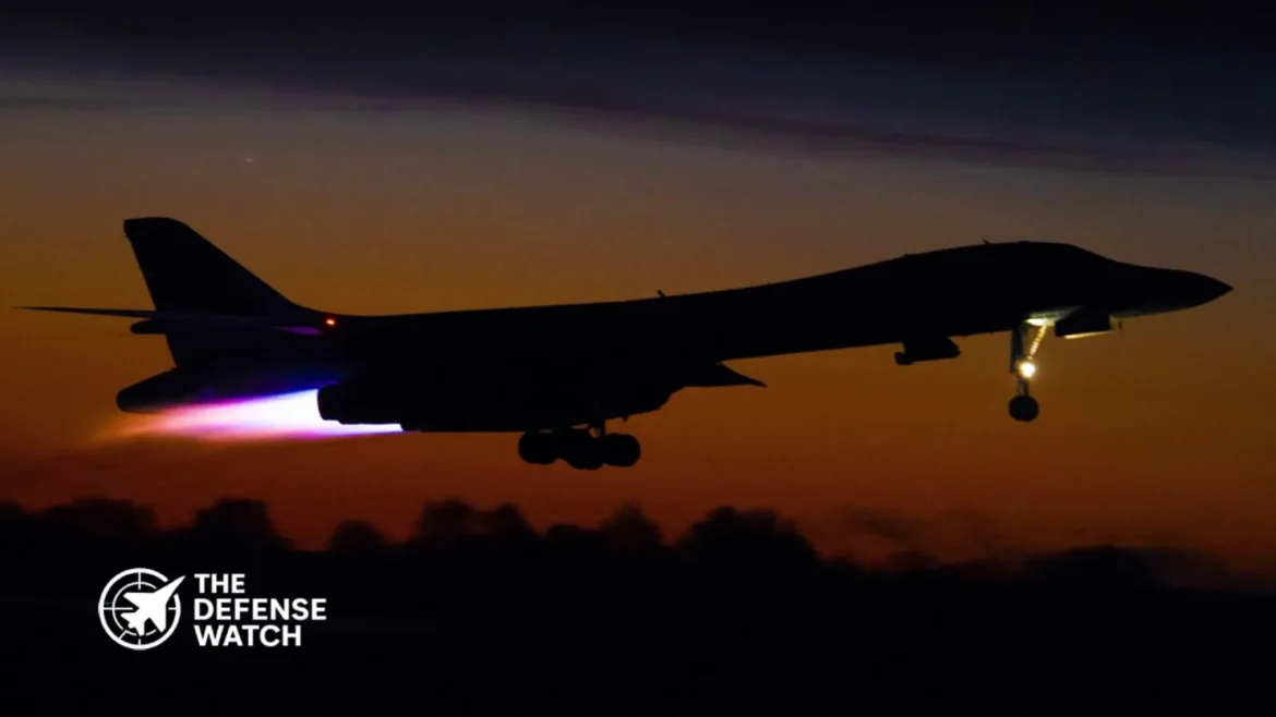 US bombers Iran airspace route