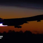 US bombers Iran airspace route