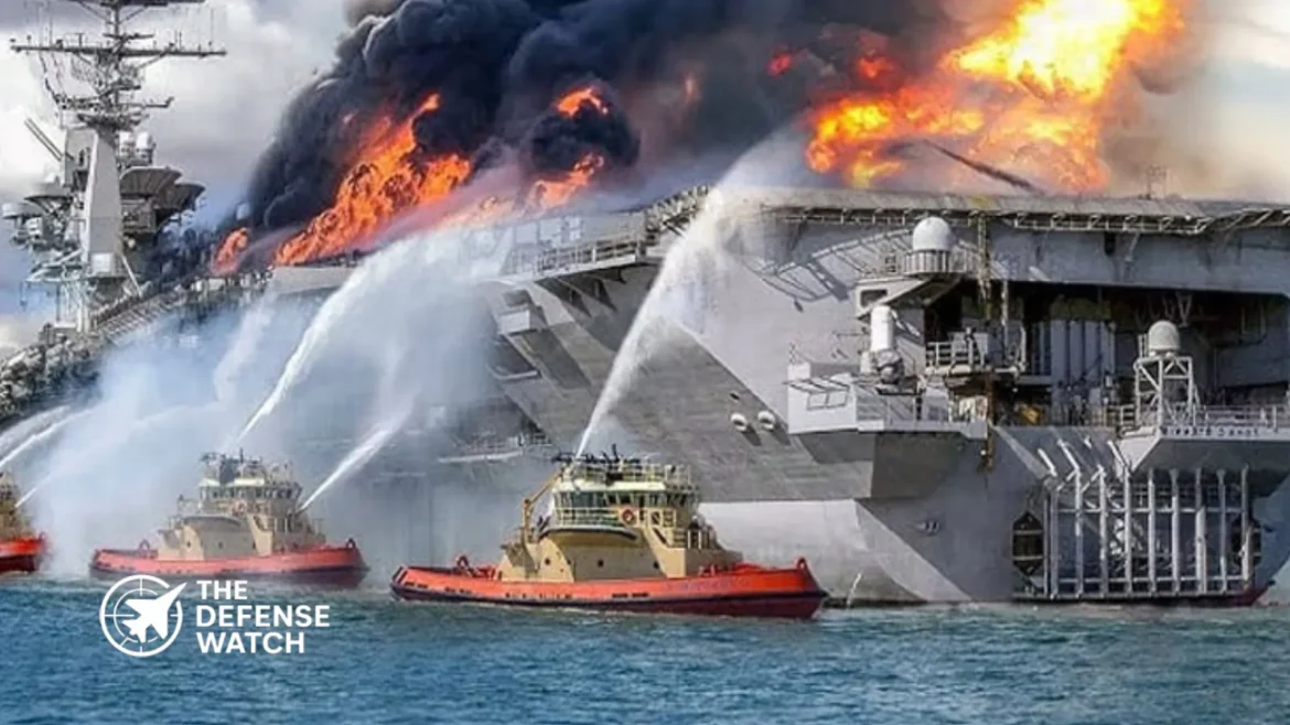 USS Gerald R. Ford Fire Incident