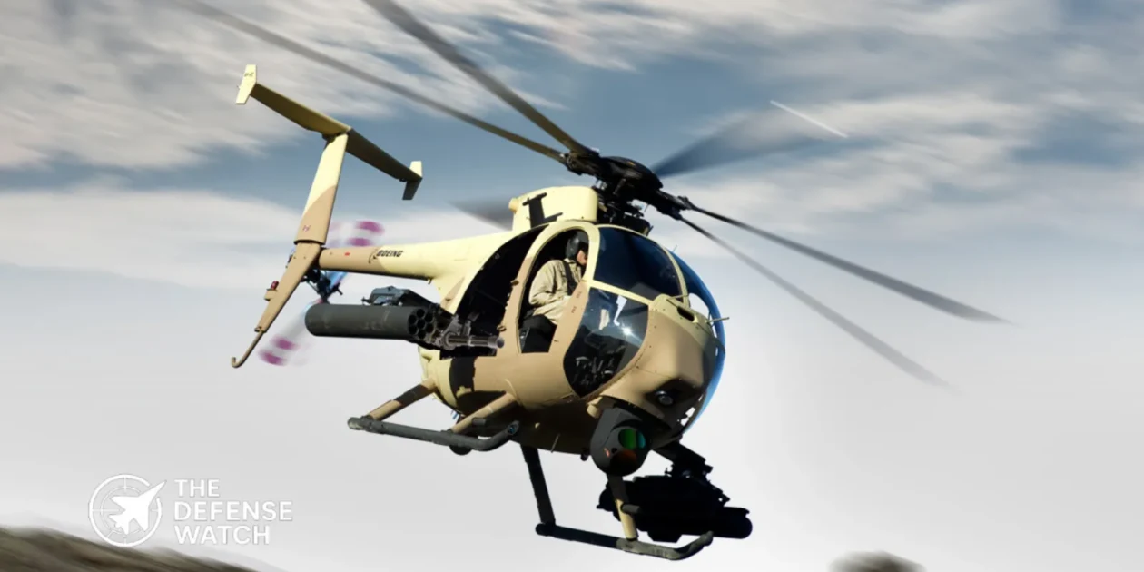 Boeing AH-6 Little Bird Helicopter