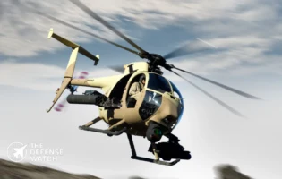 Boeing AH-6 Little Bird Helicopter