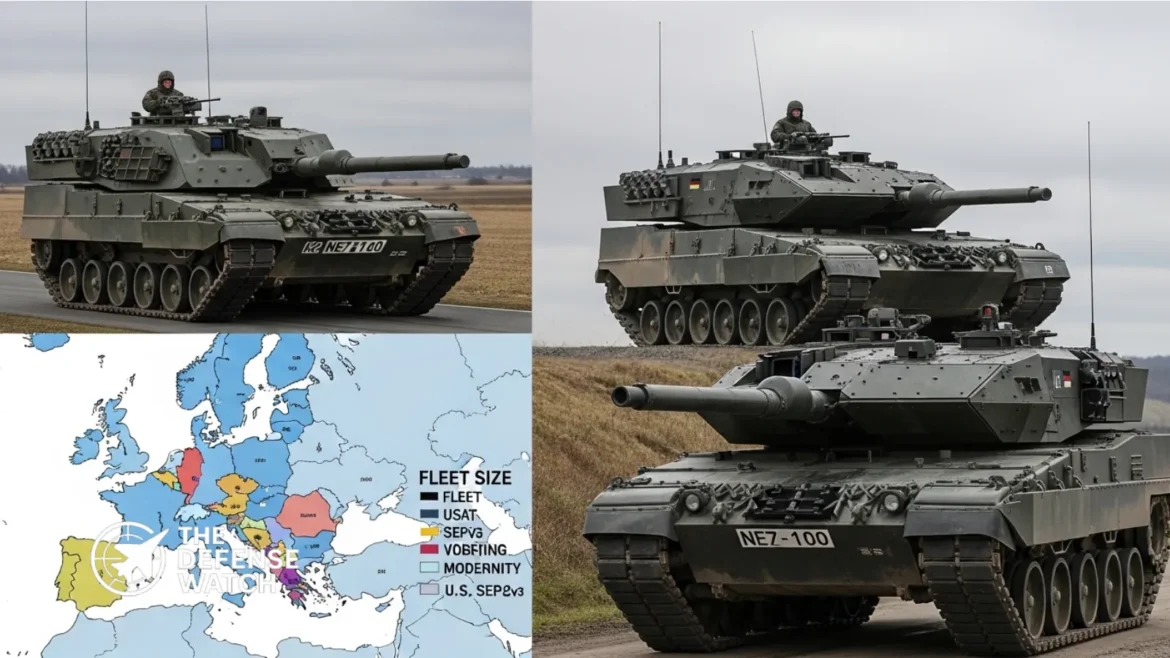 Europe tank power ranking 2026