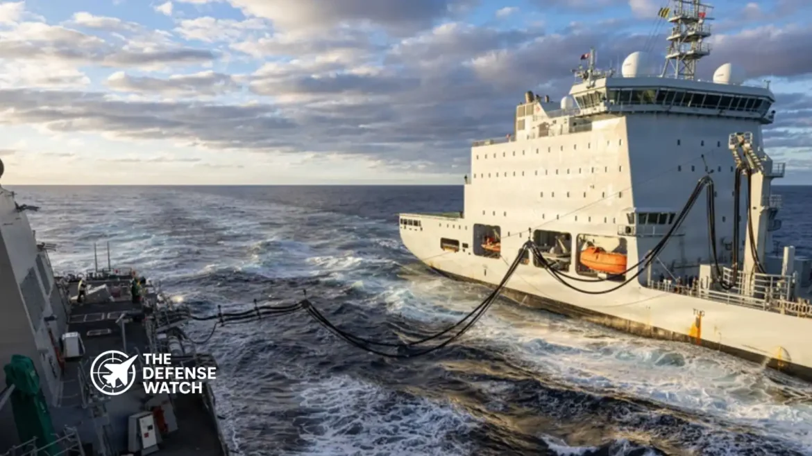 Focus Keywords: USS Fitzgerald replenishment at sea