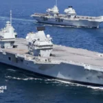 HMS Queen Elizabeth back at sea