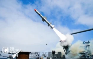 Harpoon Block II Missile