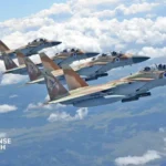 Israeli fighter jets Iran airspace routes