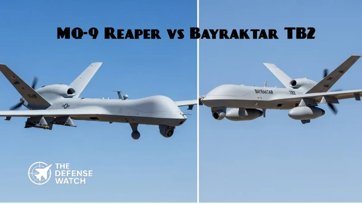 MQ-9 Reaper vs Bayraktar TB2