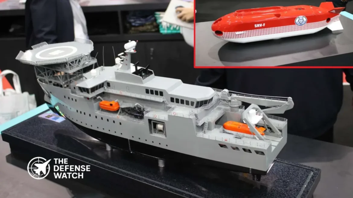 SRV-F Mk3 submarine rescue vehicle