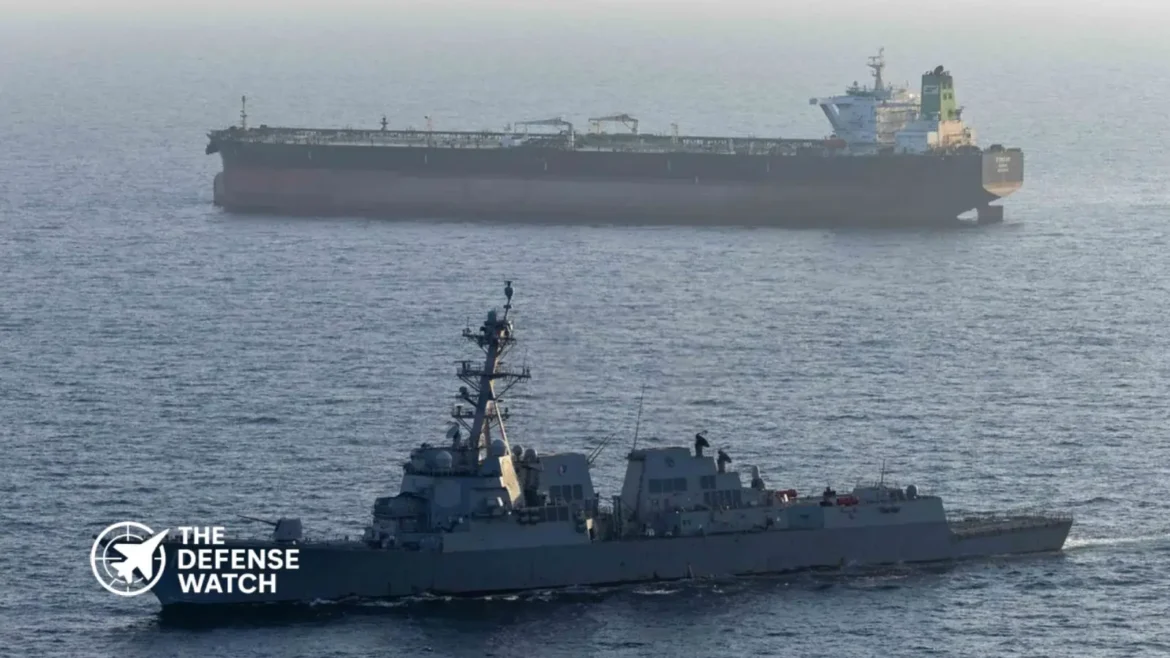 U.S. Navy Iranian tanker