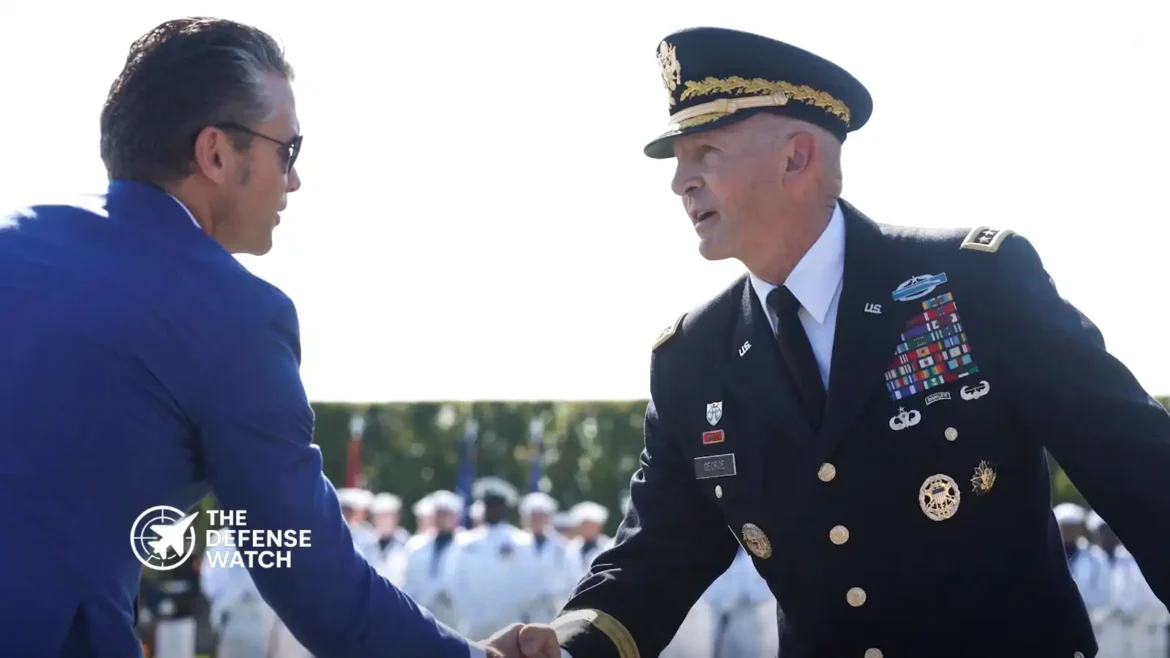 US Army leadership change