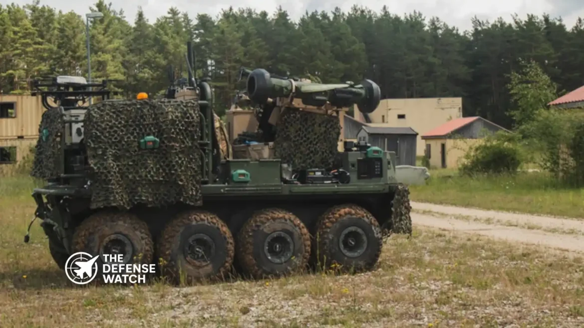US Army mine breaching system