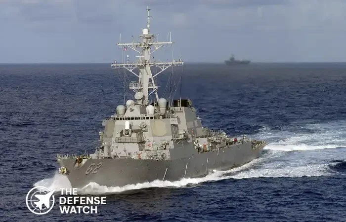 USS Fitzgerald Arleigh Burke-Class Destroyer