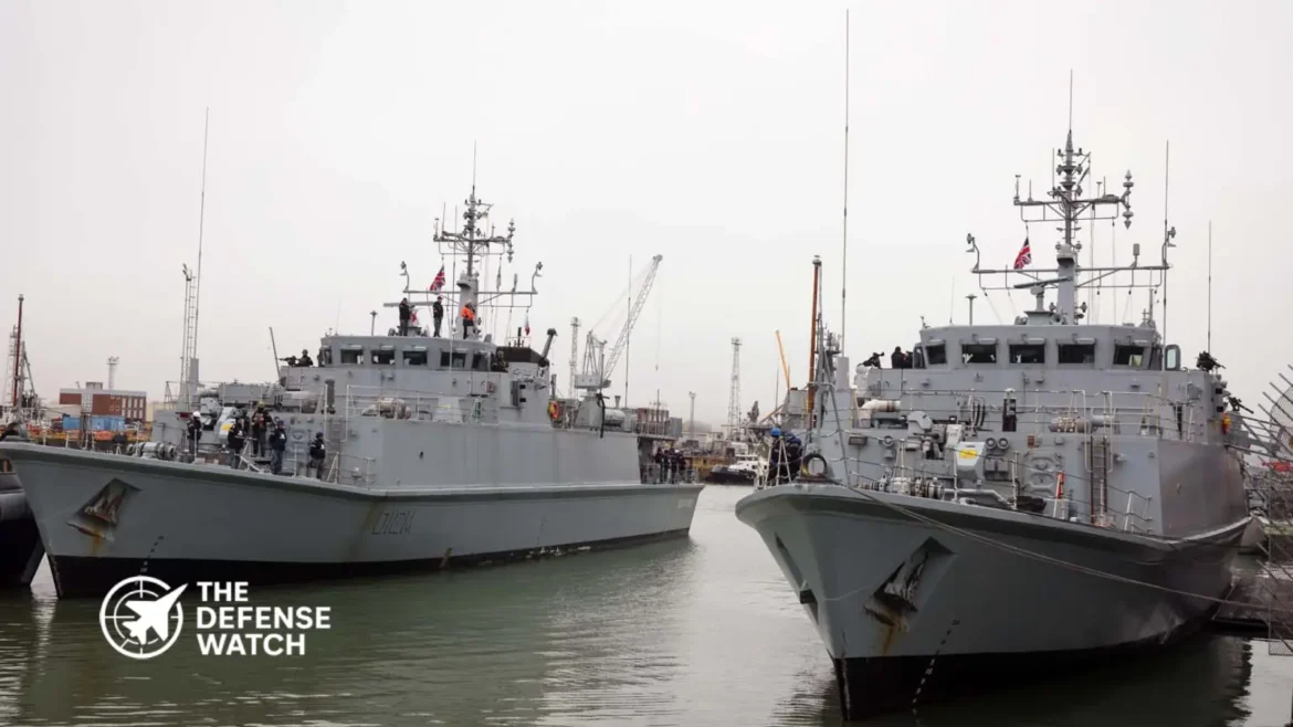 Ukraine minehunting ships Hormuz