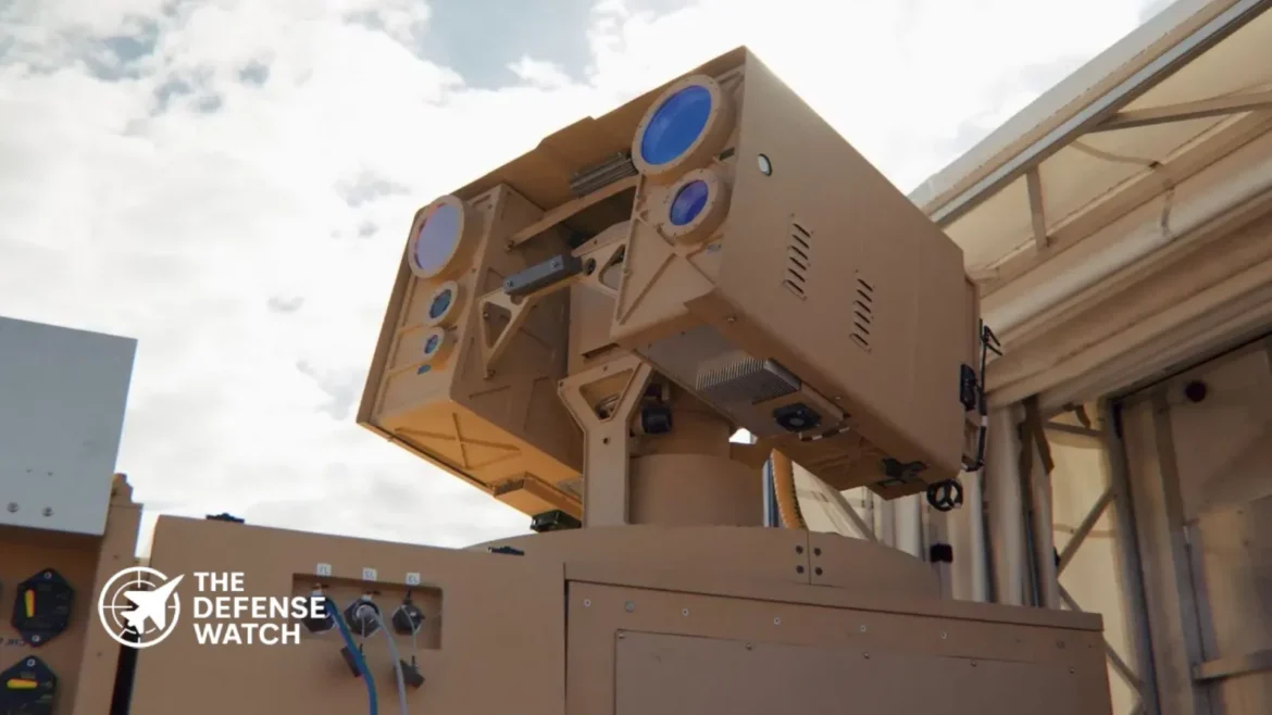 high energy laser counter drone system