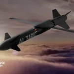 Baykar Akıncı combat drone carrying EDGE Al Tariq precision-guided munitions during integration testing