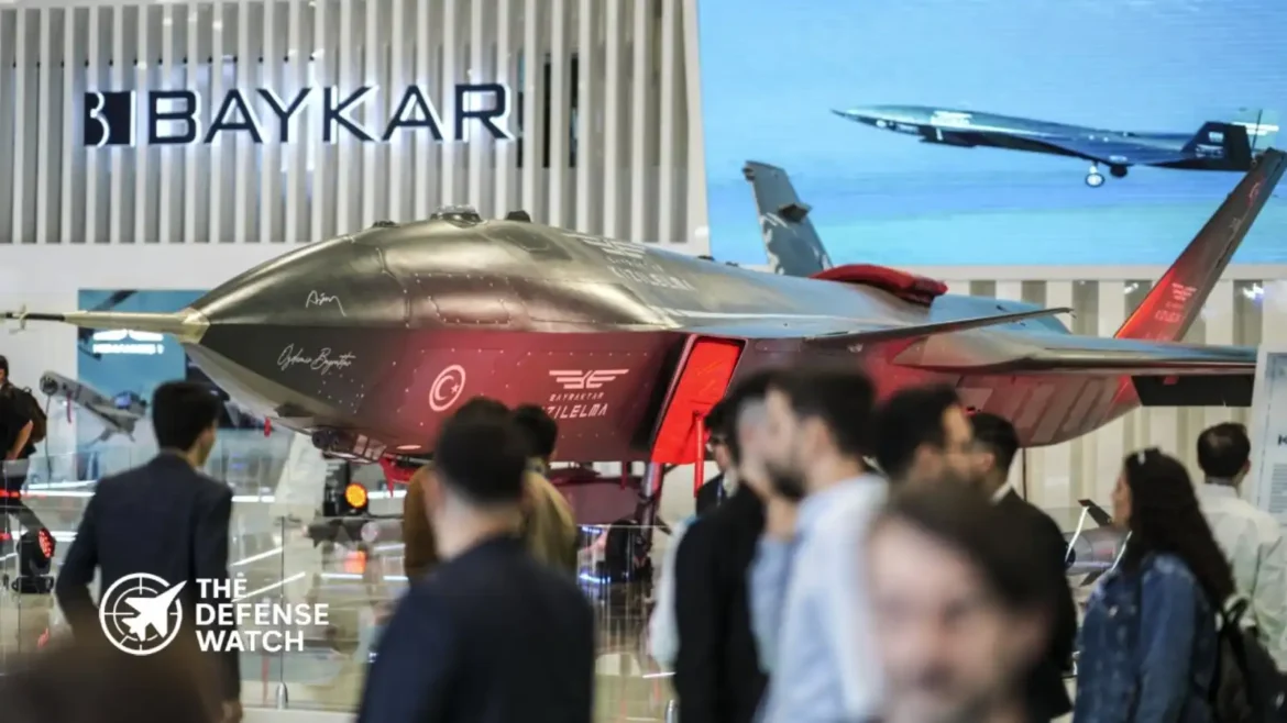Baykar Kizilelma unmanned fighter jet during testing phase