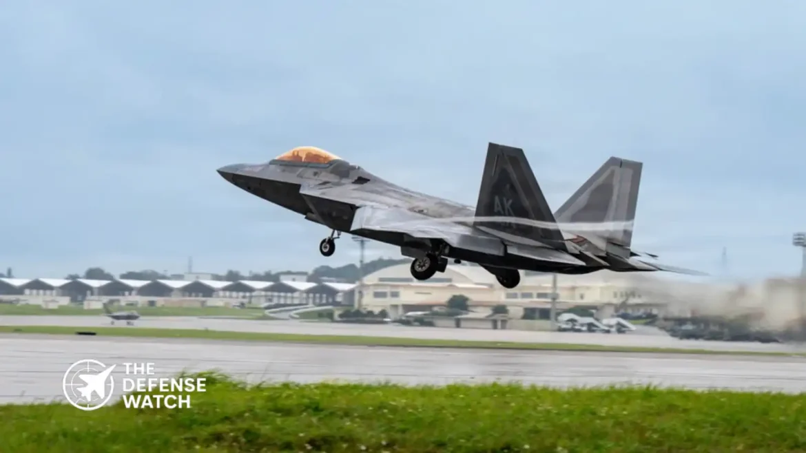 F-22 stealth fighters deployment