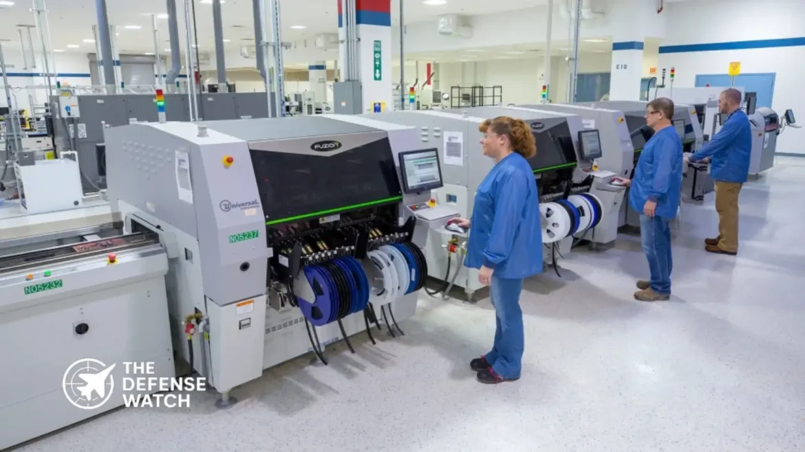 FMU-139D/B electronic bomb fuze assembly at Northrop Grumman facility