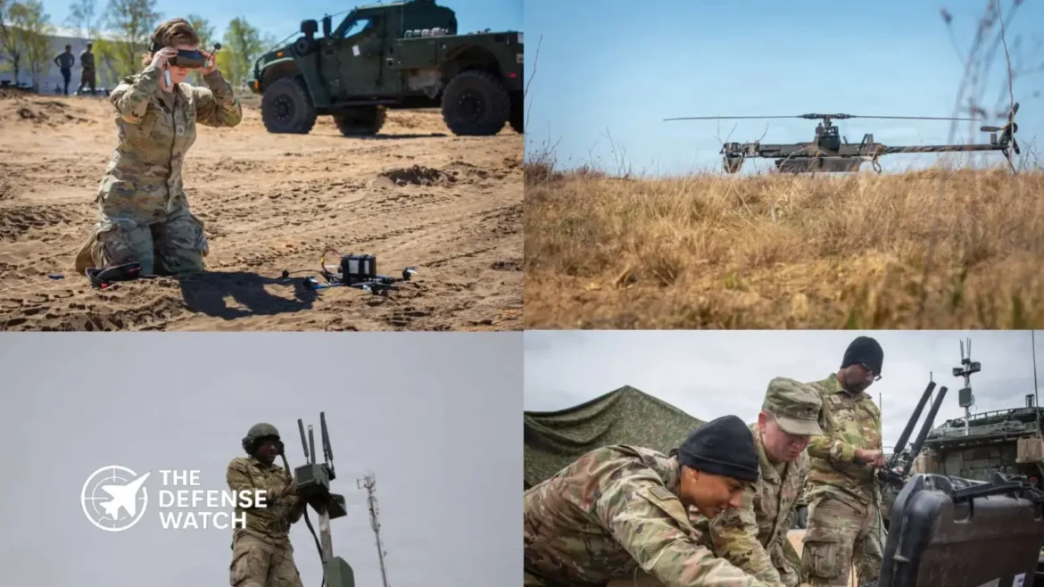 NATO forces testing counter-drone system during Flytrap 5.0 exercise