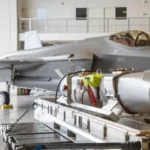 German F-35A fighter jet alongside Joint Strike Missile, representing expanded precision strike capability integration