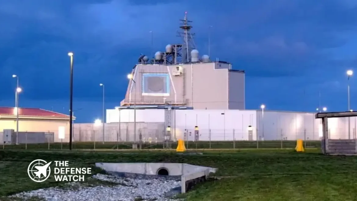 U.S. missile defense installation in Guam featuring Aegis Ashore launch systems and radar infrastructure operated under Lockheed Martin contract