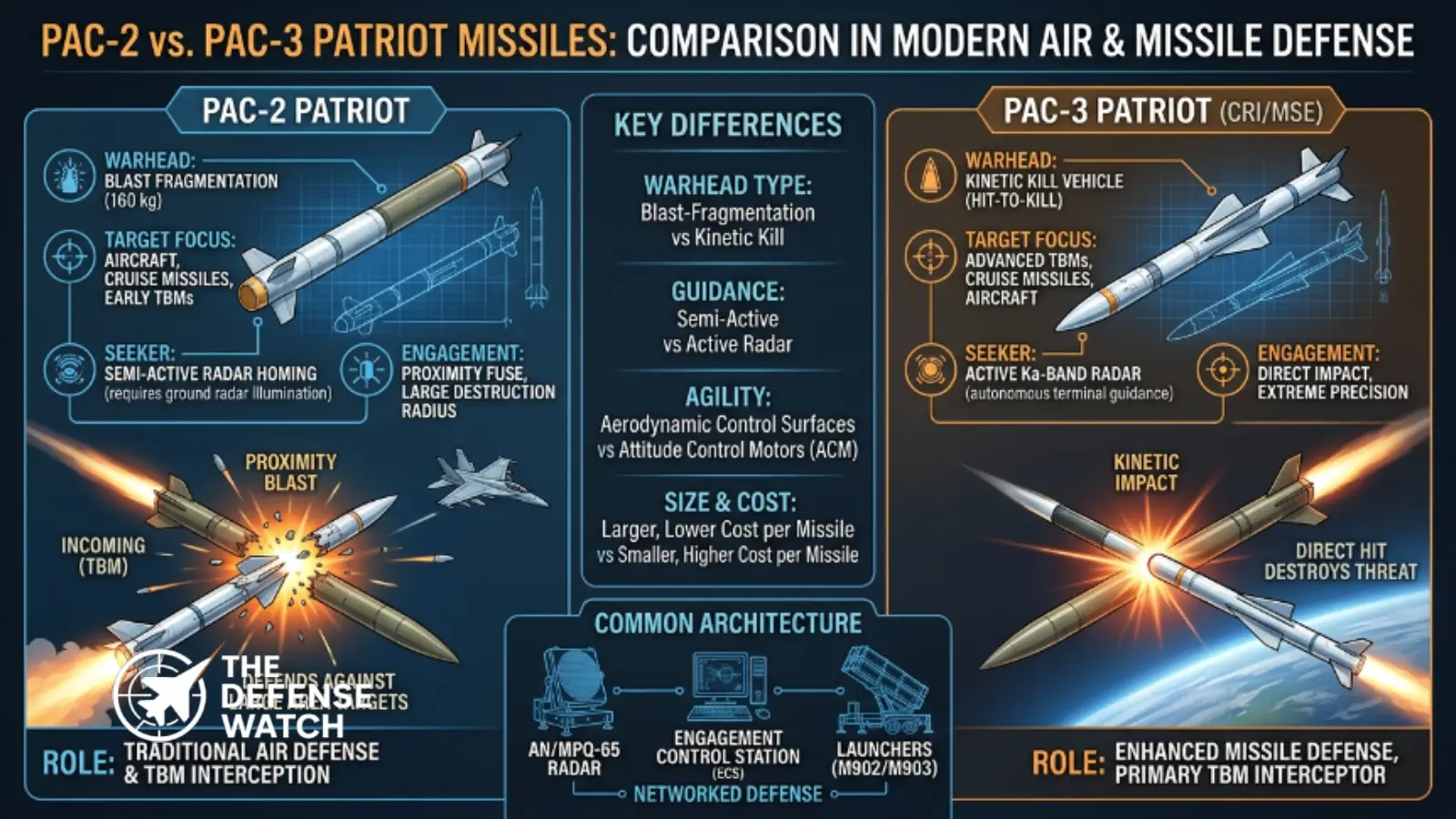 Shalive Pac2 PAC-2 vs PAC-3: Key Differences in Patriot Missiles | TheDefenseWatch.com