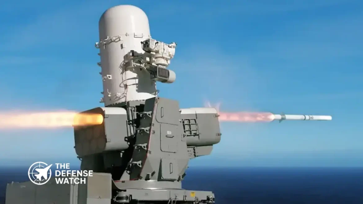 Raytheon SeaRAM missile defense system selected for Australia’s Mogami-class frigates