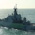 Royal Navy ship tracking Russian warship near UK waters during maritime security operation