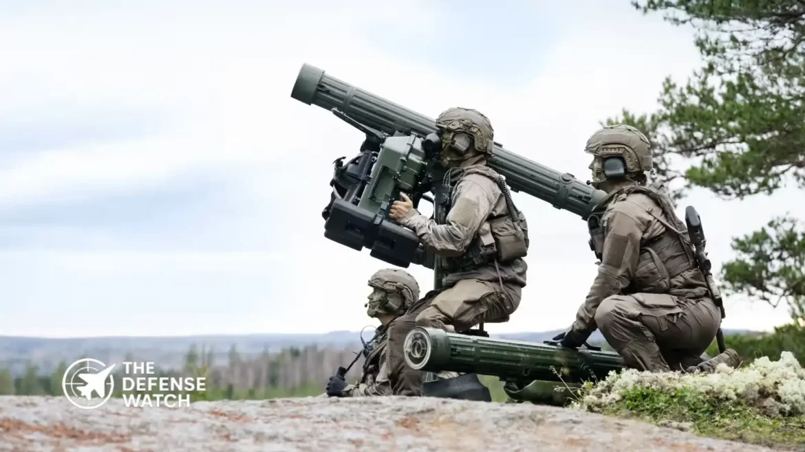 Saab RBS 70 NG air defense system equipped with the new Bolide 2 missile during field operations.