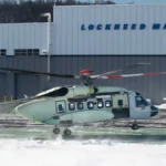 South Korean presidential Sikorsky S-92A helicopter during official government transport operations