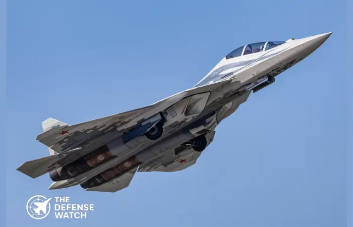 Su-57D stealth fighter