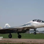 Russian Su-57D twin-seat stealth fighter concept designed for drone control and manned-unmanned teaming missions.