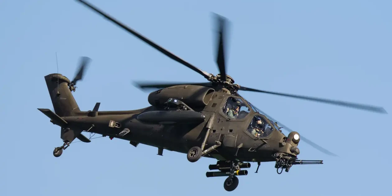 T129 ATAK Attack Helicopter