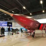 Turkish defense companies display drones and military systems during SAHA Expo 2026 in Istanbul