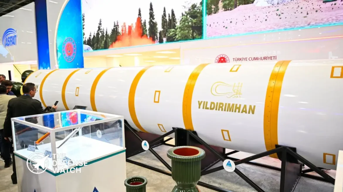 Türkiye intercontinental ballistic missile test launch showcasing long-range strike capability