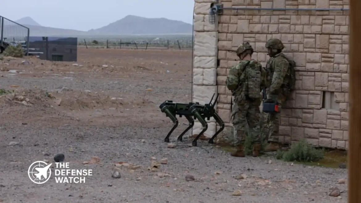 U.S. Army autonomous combat systems during African Lion 26 military exercise in Morocco