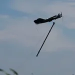 Ukrainian drone operators preparing long-range strike UAV systems near frontline positions during operations against Russian rear logistics targets