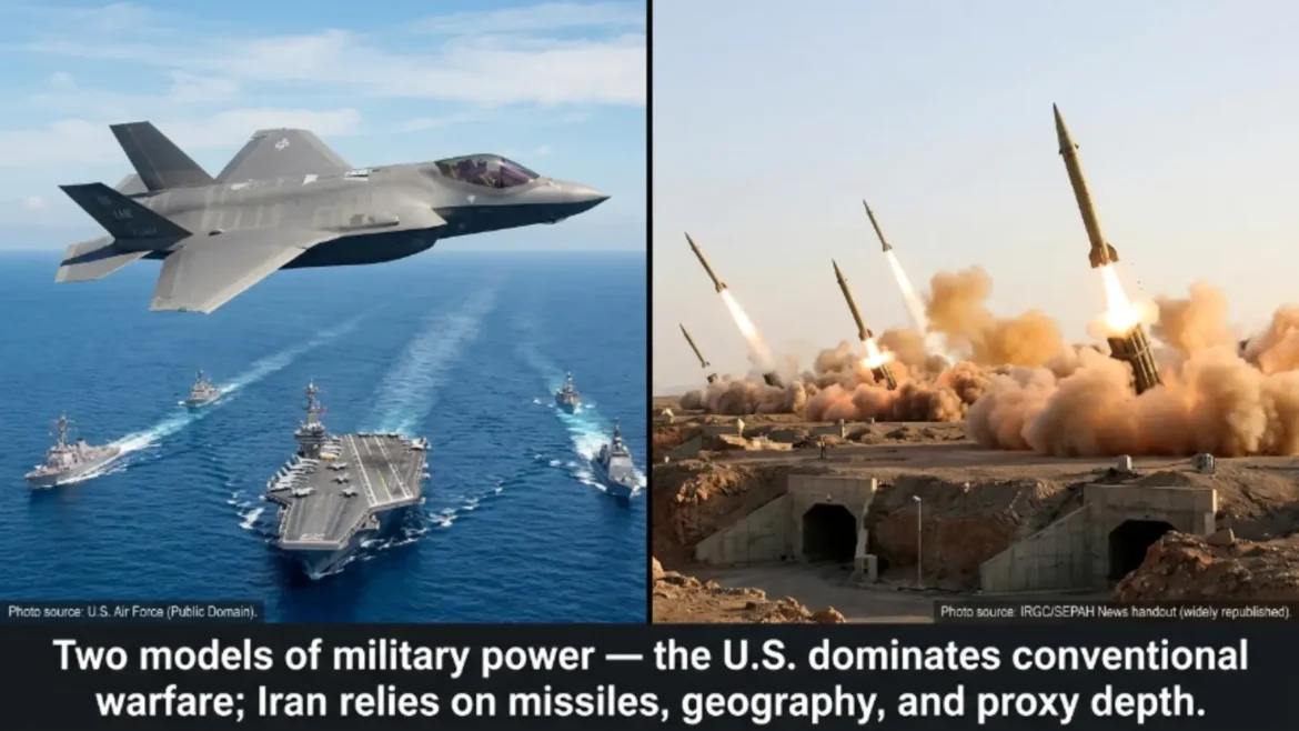 us vs iran war who would win