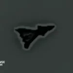 Thermal image showing an unidentified aircraft flying near Area 51 with a distinctive stealth-oriented wing configuration.