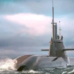 German Type 212CD submarine concept presented as part of Canada's future submarine competition during CANSEC 2026.