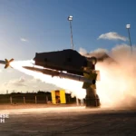 Northrop Grumman GQM-163A Coyote supersonic target missile launches during a U.S. Navy air and missile defense testing exercise.