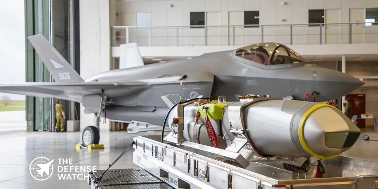 Joint Strike Missile carried internally by an F-35A Lightning II during long range precision strike operations