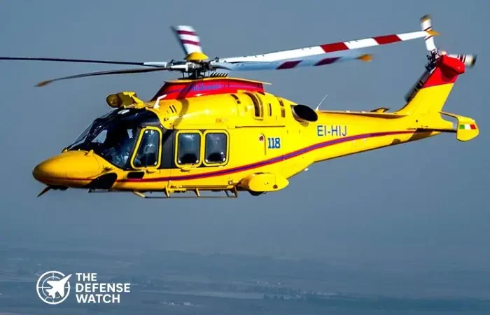Leonardo AW169 helicopter